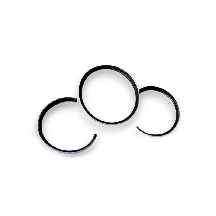 1 Set Matt Carbon Fiber Style Dashboard Dial Gauge Rings Bezel Trim for Porsche 986 Boxster