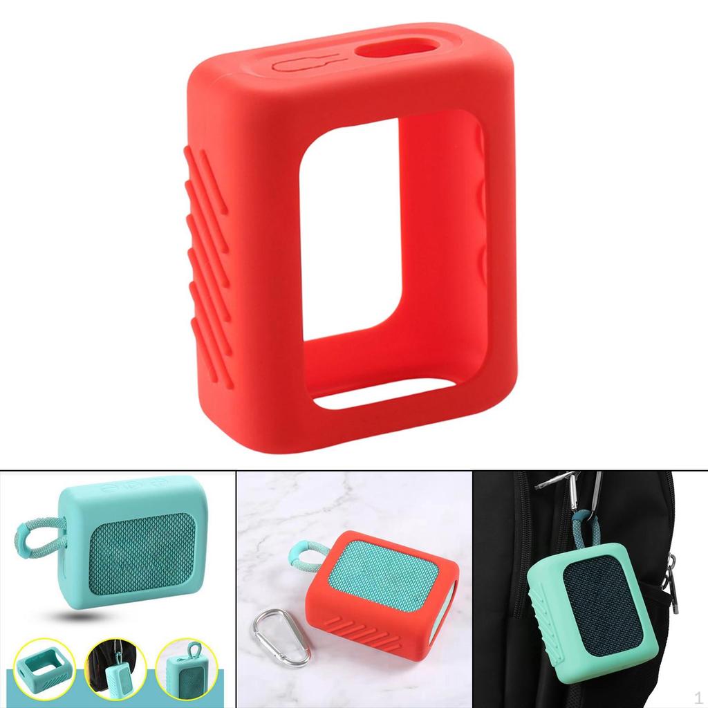 Silicone Case with Bag Hook Accessories Portable for