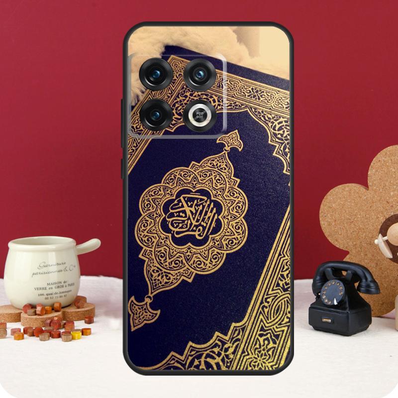 Islamic Book Arabic Quran Muslim Cover For OnePlus 13 12 11 13R 12R 10 Pro 8T 10T OnePlus Nord CE 4 3 2 Lite N30 N20 N10 Case