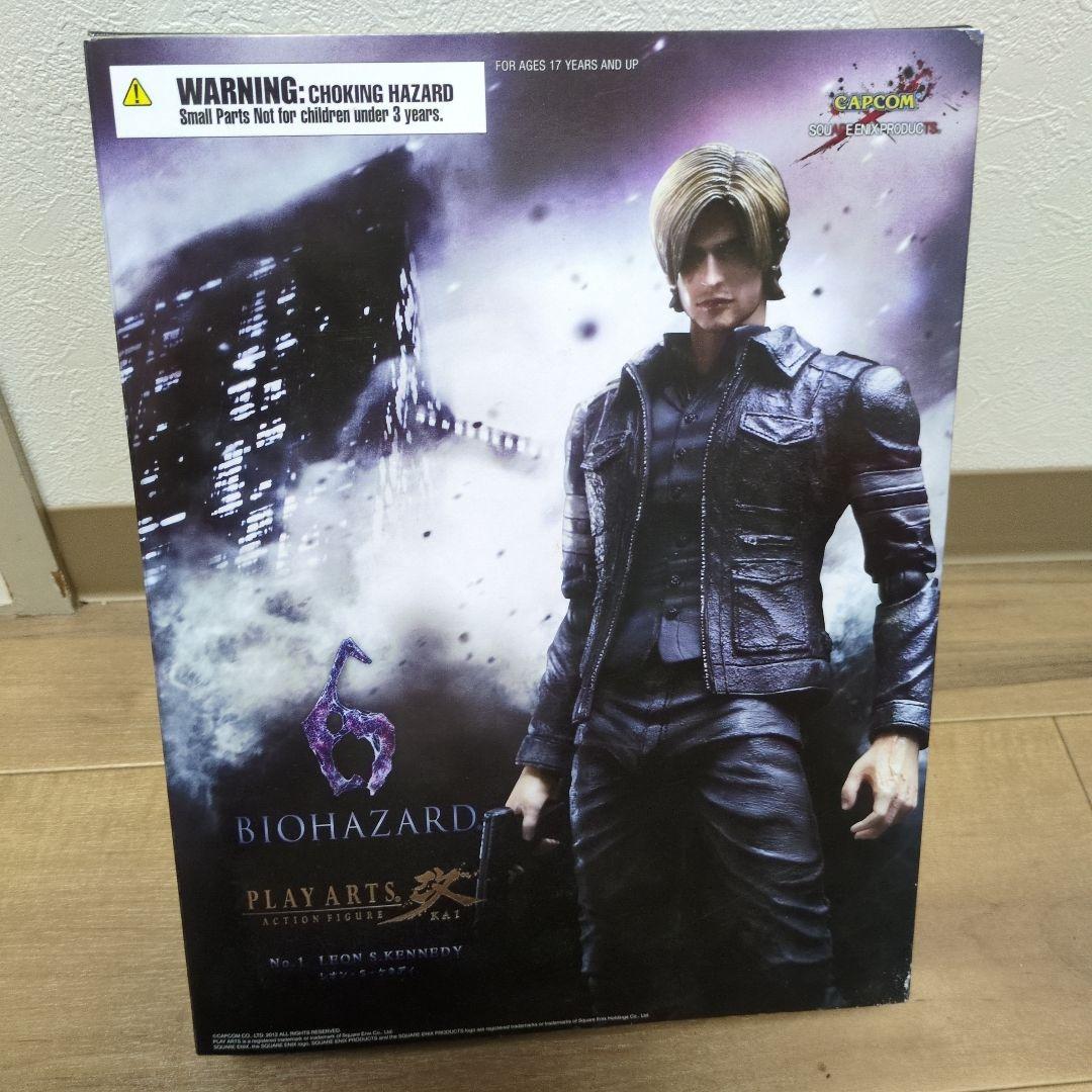 

[Б/У] Редкий BIOHAZARD 6 Леон С. Фигурка Кеннеди Play Arts Kai