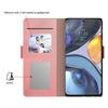 For Motorola Edge 60 5G/Edge 60 Fusion 5G Case Stand PU Leather Phone Cover Card Holder Mirror
