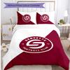 Set Biancheria da Letto 3 Pezzi Stampato Servette FC Traspirante Copripiumino con Federe Biancheria da Letto Decorativa per Camera da Letto Casa
