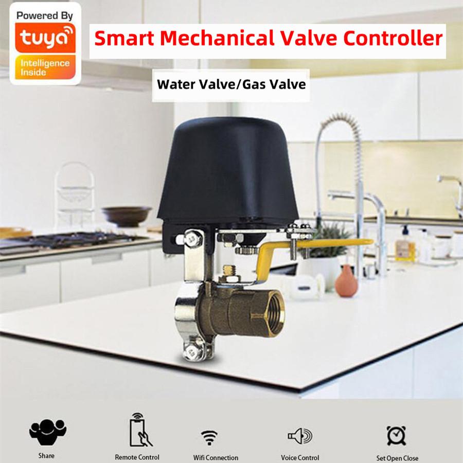 Smart Tuya Wifi Zigbee 3.0 Valve Controller APP Vodní ventil, vzduchový ventil, dálkové ovládání pro ovládání vodního/plynového ventilu