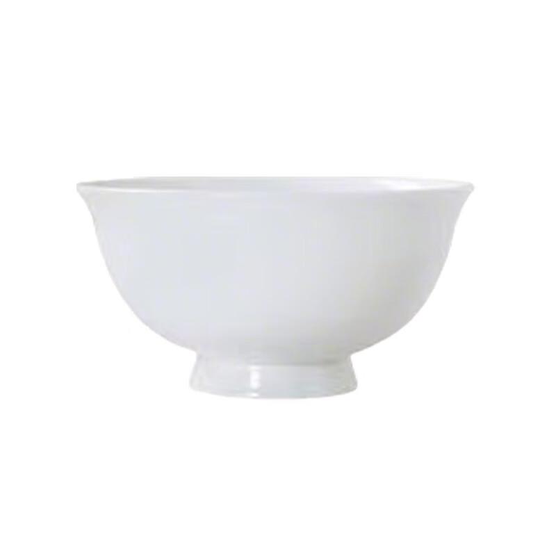 4.5-inch High-Foot White Porcelain Bowl Set