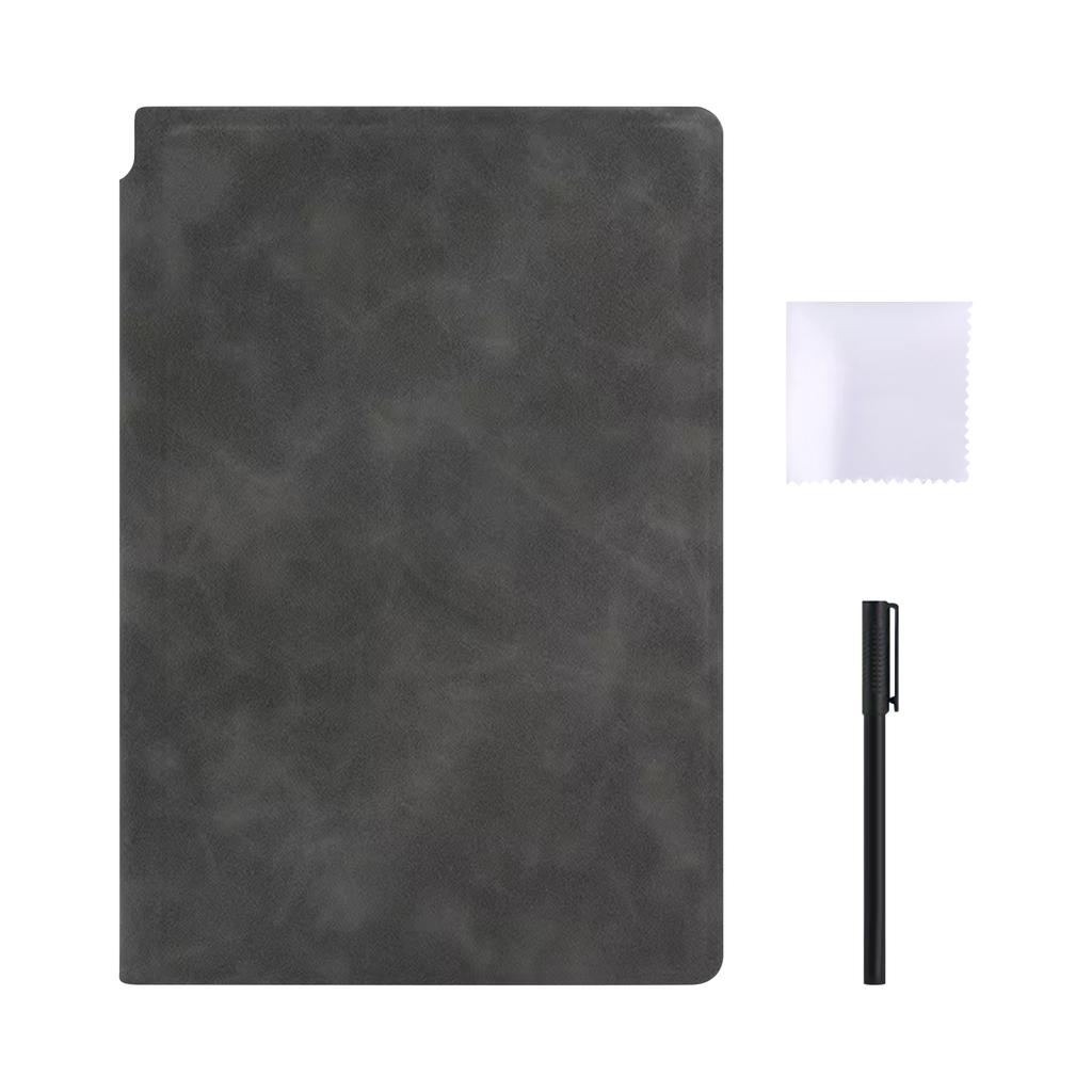 Reusable Whiteboard Notebook, A5 Erasable Smart Notebook, Portable Sketchbook With Wipe Cloth And Writing Pen For Students Kids Teacher 5ml