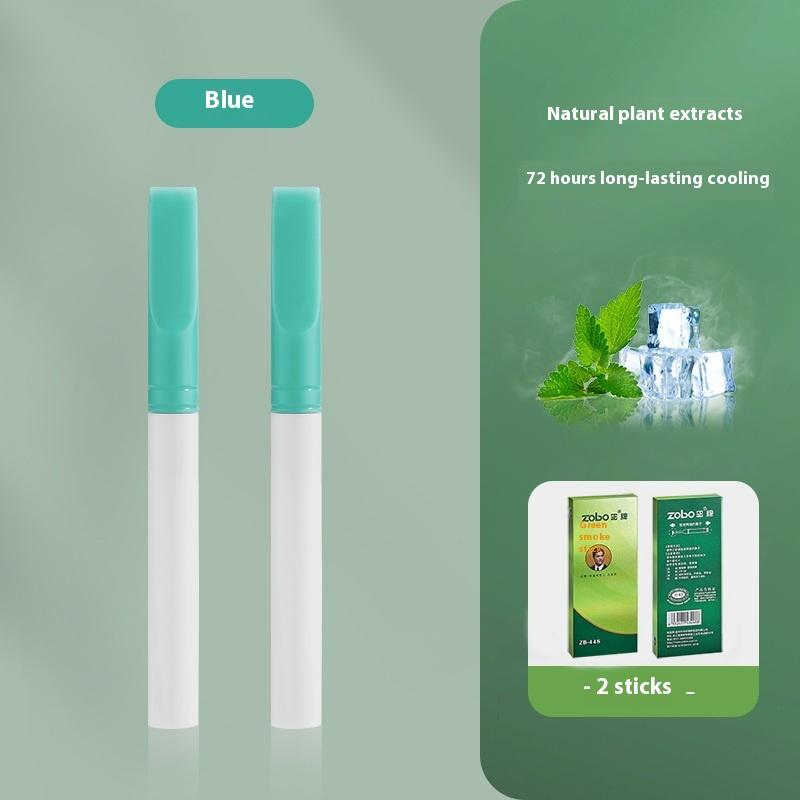 2 ks Bezkouřový vzduchový inhalátor Pomůcka pro odvykání kouření Neelektrický inhalátor Cestování autem vlakem Bezpečný a zdravý Pomůcka pro odvykání kouření