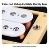 Electric Guitar Pickups Glossy Humbuckers Wired for Luthier