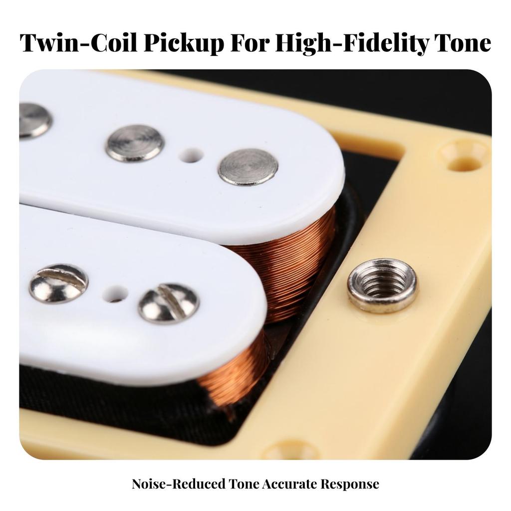 Electric Guitar Pickups Glossy Humbuckers Wired for Luthier