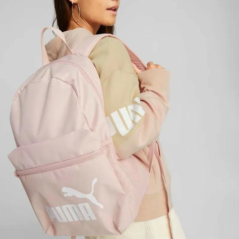 PUMA Nylon Backpack Unisex Pink (Unisex) Backpacks 078560 92