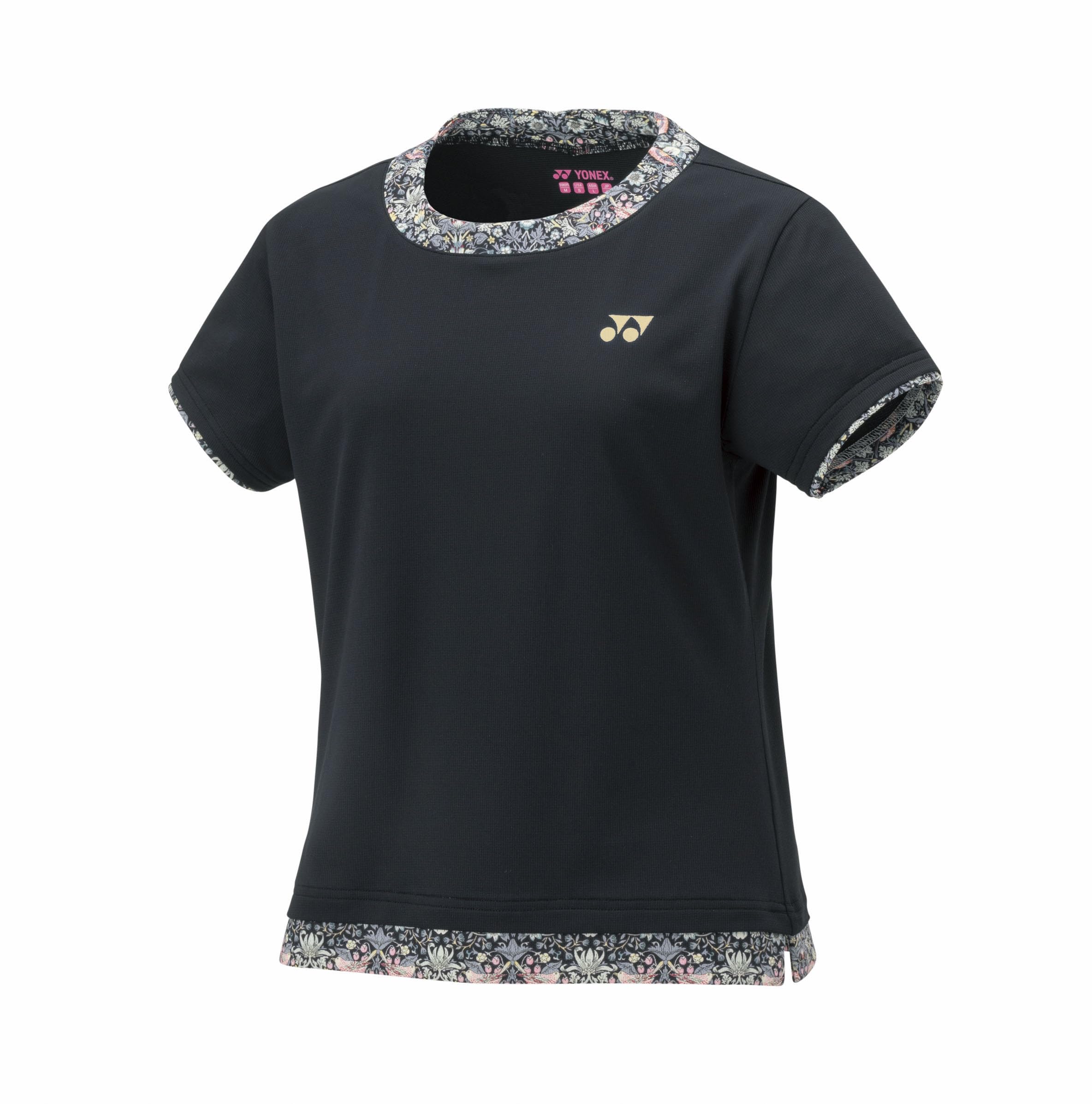 

Yonex Game Black Size S Women s Shirt, 20902, (007),