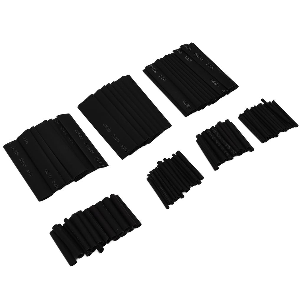 127Pcs Heat Shrink Tubing 2:1 Electric Insulation Shrinkable Tube Assortment Combination Set