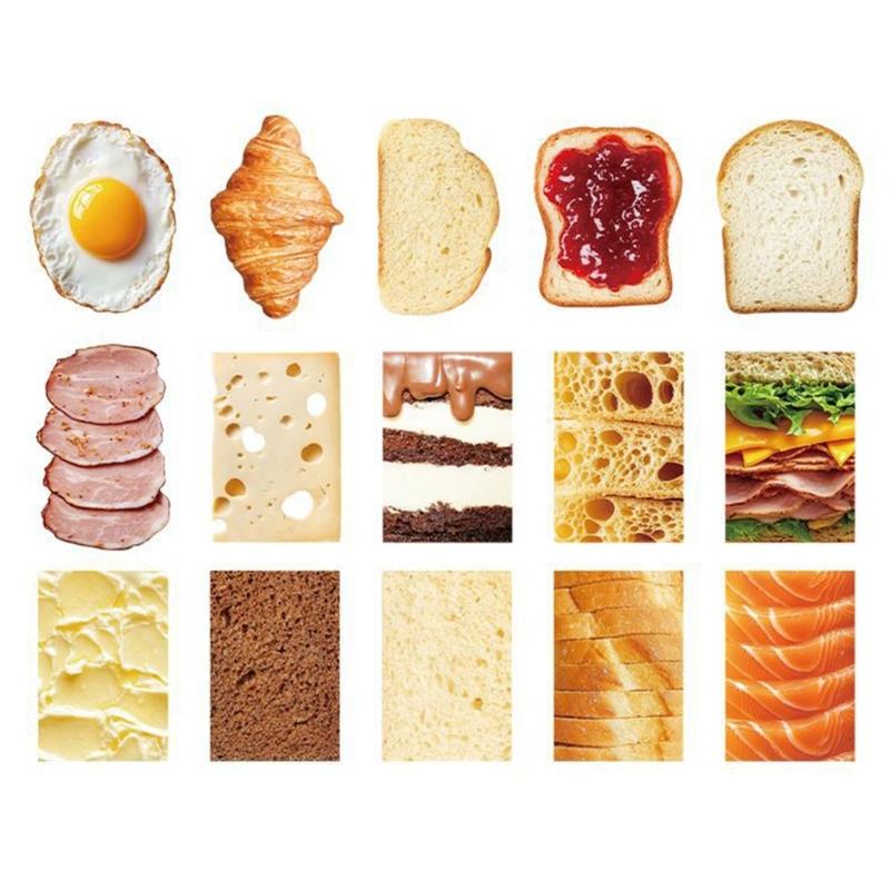 

30 Sheets Food Vegetable Note Paper Scrapbooking Decoration Paper For Journaling Card Making Office School Supplies