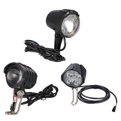 Waterproof LED Bike Headlight Lamp Electric Bike Front Light LED Bicycles Light For Night Cycling Easy Installation