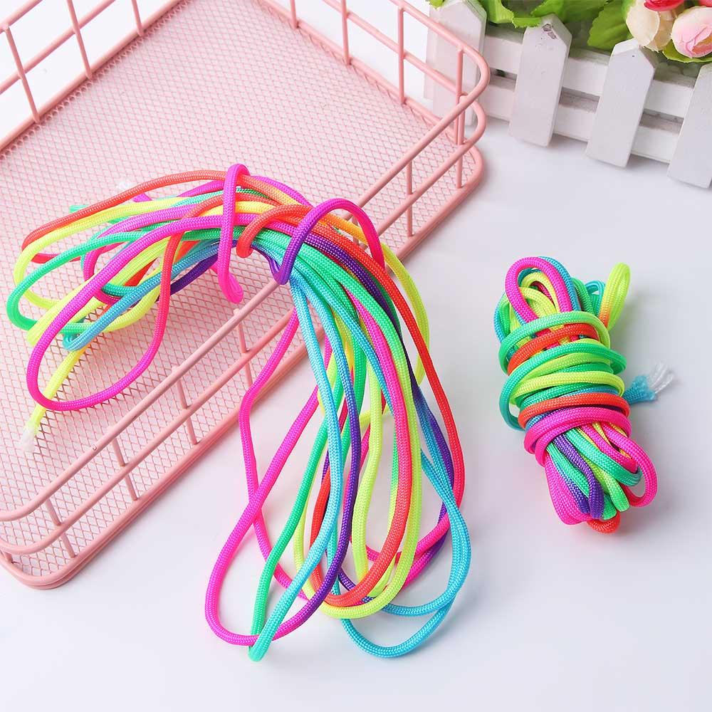 Accessories Rainbow Colors Cord Rope Rainbow Paracord Rope DIY Survival Bracelet Parachute Lanyard