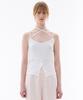 Ari Evan Sleeveless Top / White