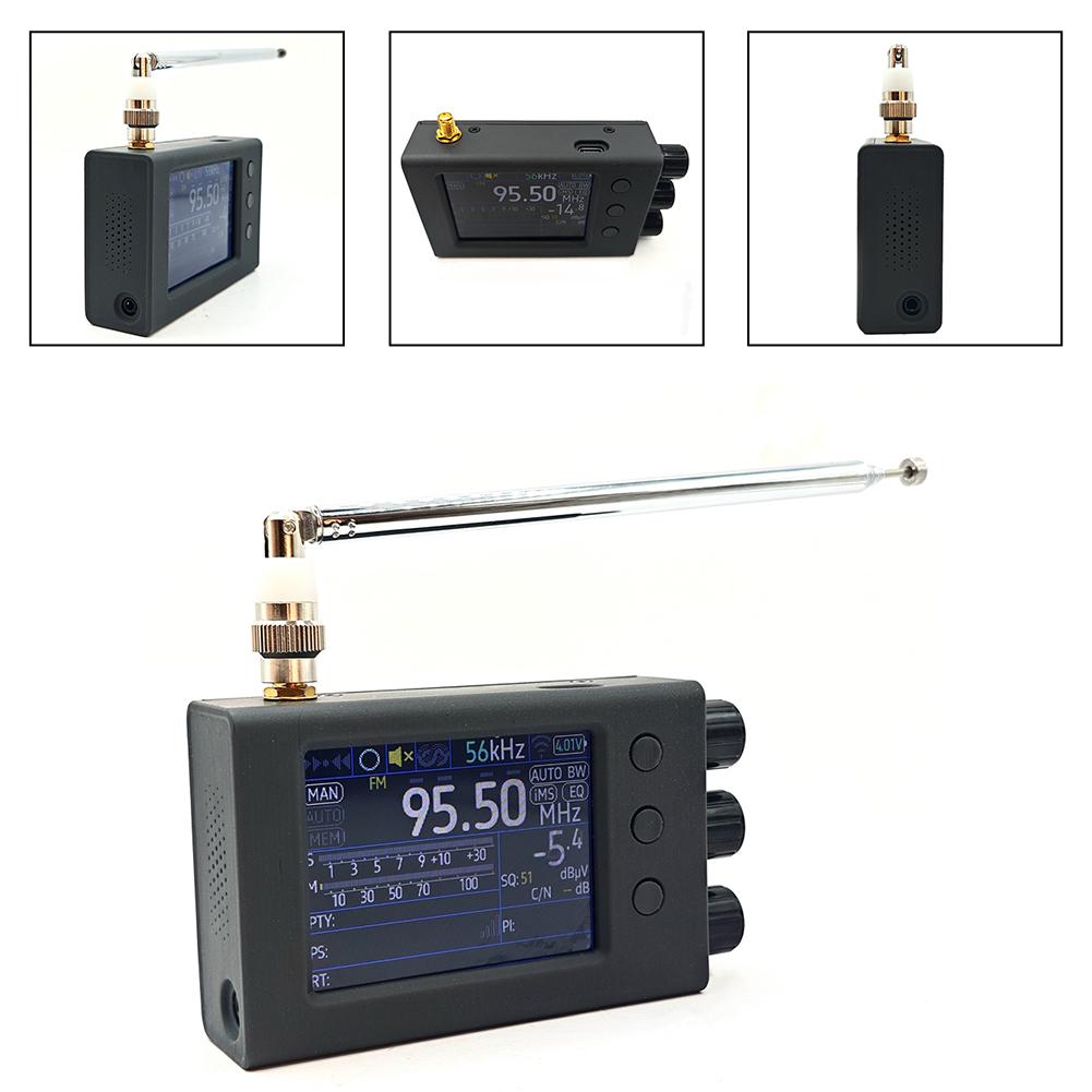 Portable Full Band Radio TEF6686 Radio Receiver Home Radio Use 2.8-inch Color Screen Advanced Reception Technology