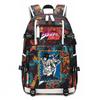 Stampa di JoJo's Bizarre Adventure Zaino Scolastico Studentesco Grande Capacità Casual Daypack per Adolescenti Bambini Scuola Viaggio