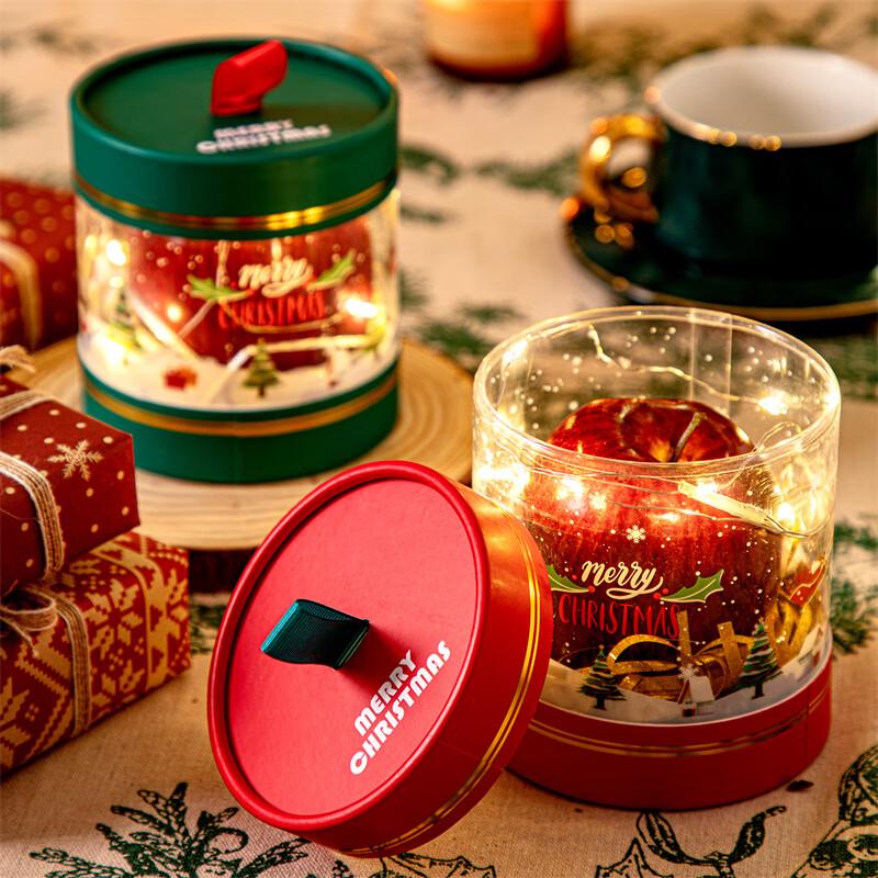 Anvelo Christmas Transparent Apple Gift Box
