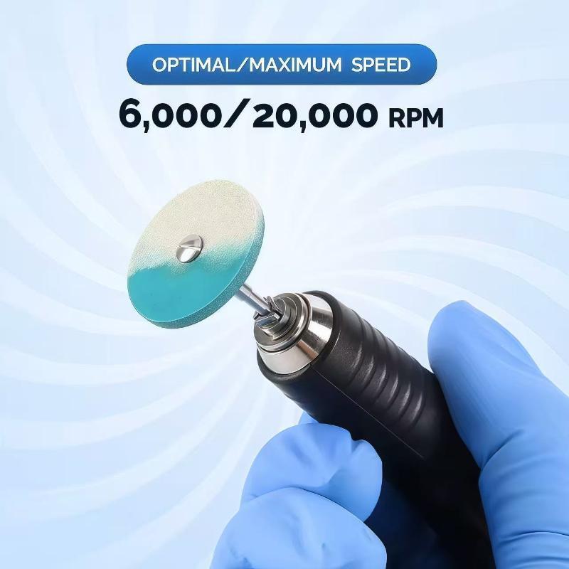 Rubber Diamond Polisher Wheel Disc Set High Diamond Concentration For Nail Art Jewelry Metal Polish