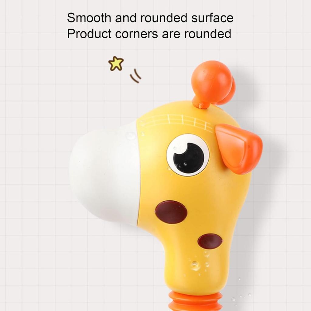 Baby Bath Shower Head Electric Giraffe Shower Bath Toy Kids Bath Water Spray Toy Baby Water Feature
