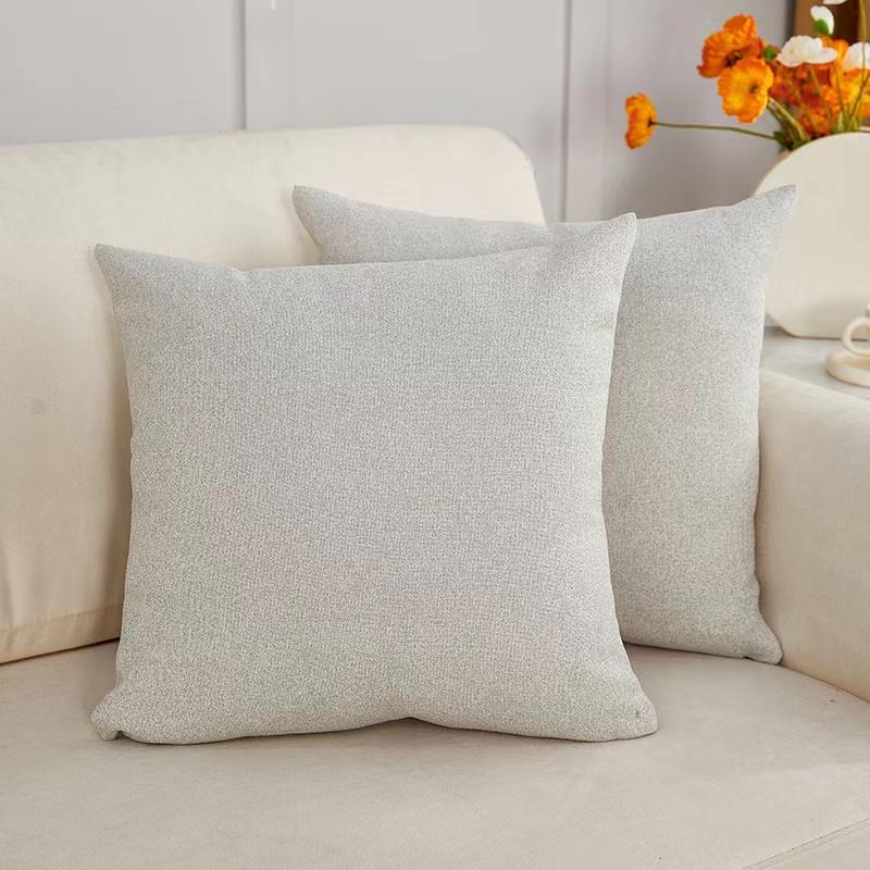 Solid Nordic Style Home Decoration Fluffy Soft Living Room Sofa Pillow Cover Cushion Cover Suitable For Office Bedroom Car