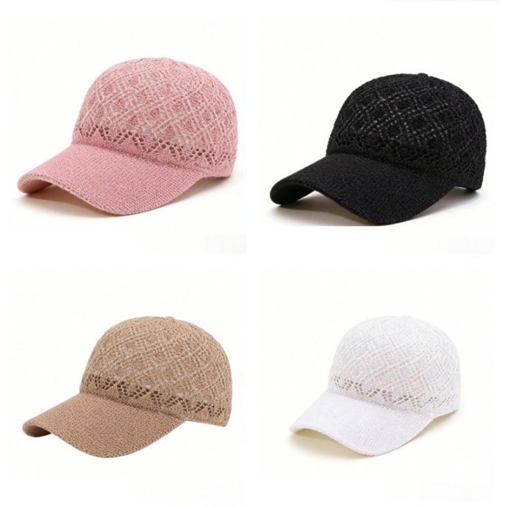 Breathable Sun Protection Hat Hollow Thin Sunhat Creative Baseball Cap  Travel Vacation