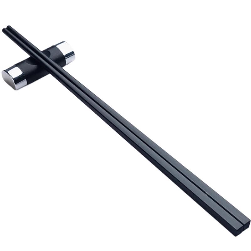 

NHZHIW Black Alloy Chopsticks
