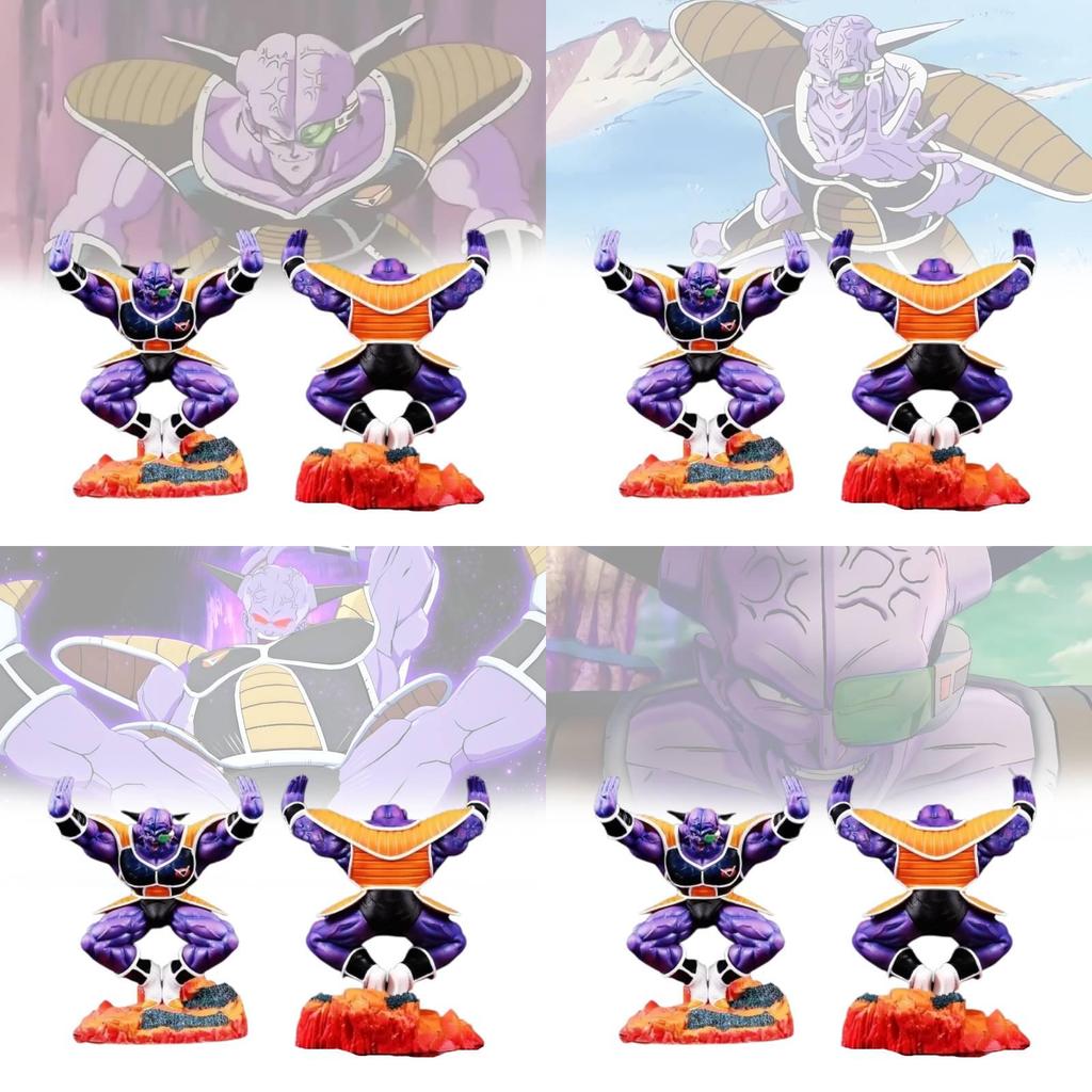 Intricate Purple Ginyu Captain Dragon Ball Gk Statue Detailed Anime Figurine 20cm