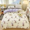 1PC Cartoon Crocodile Pattern Duvet Cover 100% Cotton Quilt Cover with Zipper Skin-friendly Comfortable Queen Size Bedding