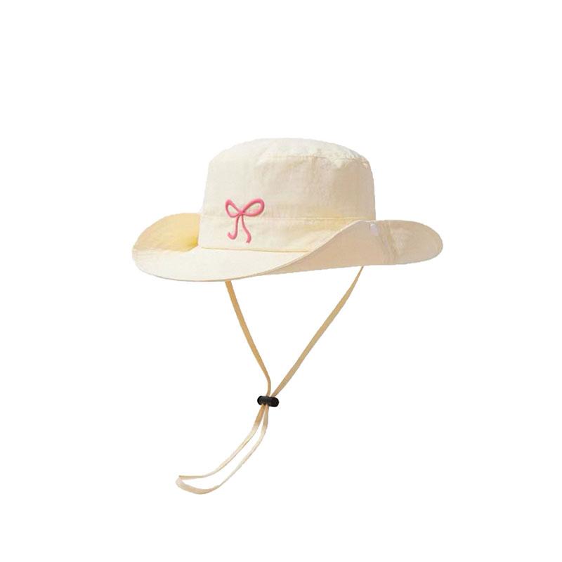

Sweet girly fisherman hat for sun protection and outdoor travel 56 58 бежевый