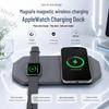 Silicone Storage Base for Apple MagSafe & Apple Watch Chargers 2-in-1