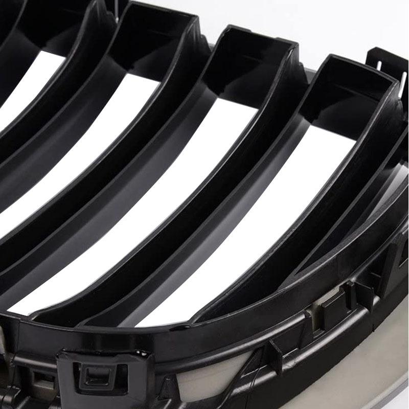Car Front Sport Kidney Grill Grille Matte Glossy For BMW X3 F25 X4 F26 14-17 Single Line Slat Replacement Racing Bumper Grills