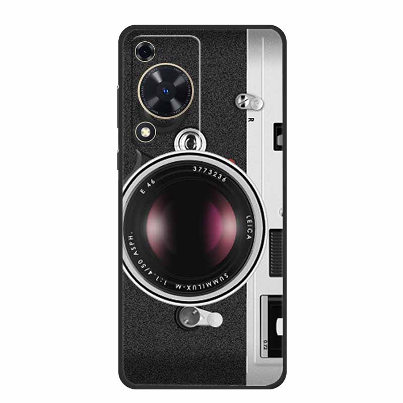 For Huawei Nova Y72s Phone Case Y 72 s Coque Black Silicone Soft Back Cover Case For Huawei Nova Y72 Y63 Case Y 63 Funda Shell