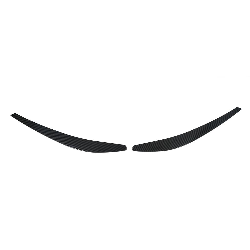 2pcs Headlight Eyebrow Eyelids Trim Decoration Replacement for VF I II 2013‑2017