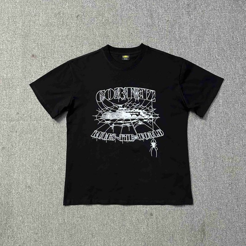 Cross-border corteiz Alcatraz series T-shirt short-sleeved letter Logo digital printing men's and women's tide t trend versatile