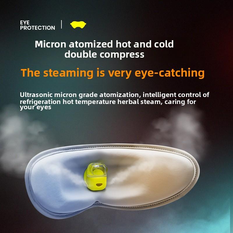 Aparat de masaj pentru ochi, compresă caldă, ochi uscați, mască de ochi cu abur, ameliorează oboseala, dispozitiv de protecție a ochilor, cremă hidratantă pentru ochi pe bază de plante reîncărcabilă