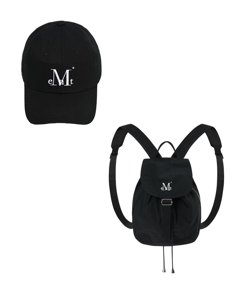 Mucent Signature Ball Cap + Mucent Mini Backpack Set