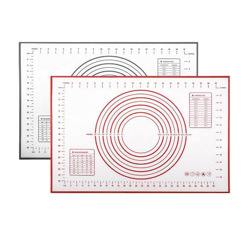 Xuanjun Platinum Silicone Kneading, Baking, and Chopping Pad, Thickened 40x60cm