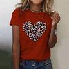 Comfortable Women's Short Sleeve Fashion Crew Neck Top Versatile T-Shirts Women’s