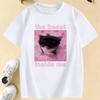 The Beast Inside Me Kat Meme Print T-shirts Cartoon Kinderen Kinder T-shirt Jongens Meisjes Zomer Lente Casual Top Tee