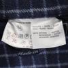 MAX MARA made in Italy Check Pattern Long sleeve shirt M Bluish Women Used
