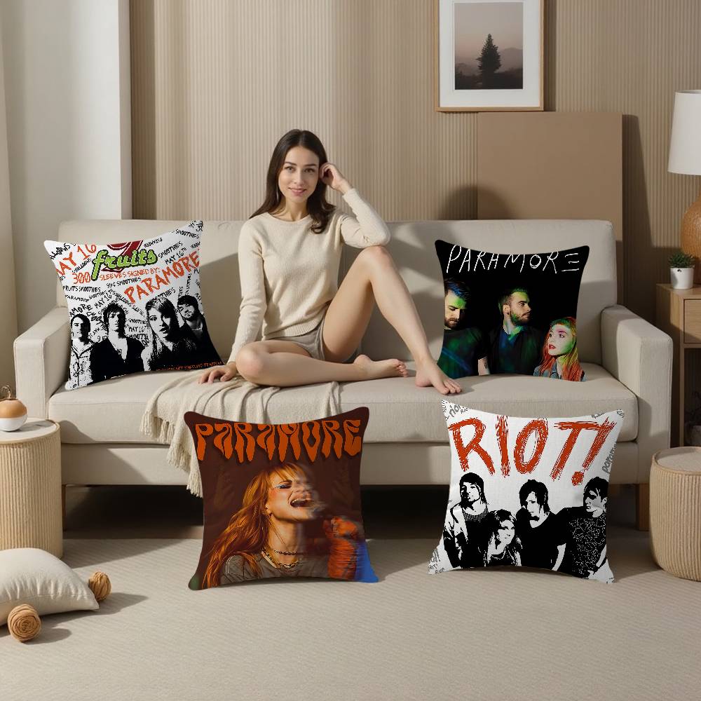 Rock Band P-Paramore Pillowcases Home Bedding Decorative Pillow Cover Wedding Super Soft Pillow Case