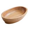 Holz-Salatschüssel - zum Präsentieren, Mischen und Servieren von Salaten, Früchten, L