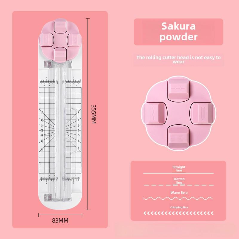 Huanmei A4 Mini Ghilotină de Hârtie Bidirecțională pentru Studenți și Fotografii