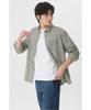 BRENTWOOD Linen Check Garment-Dyed Casual Shirt Brsam26472Yex