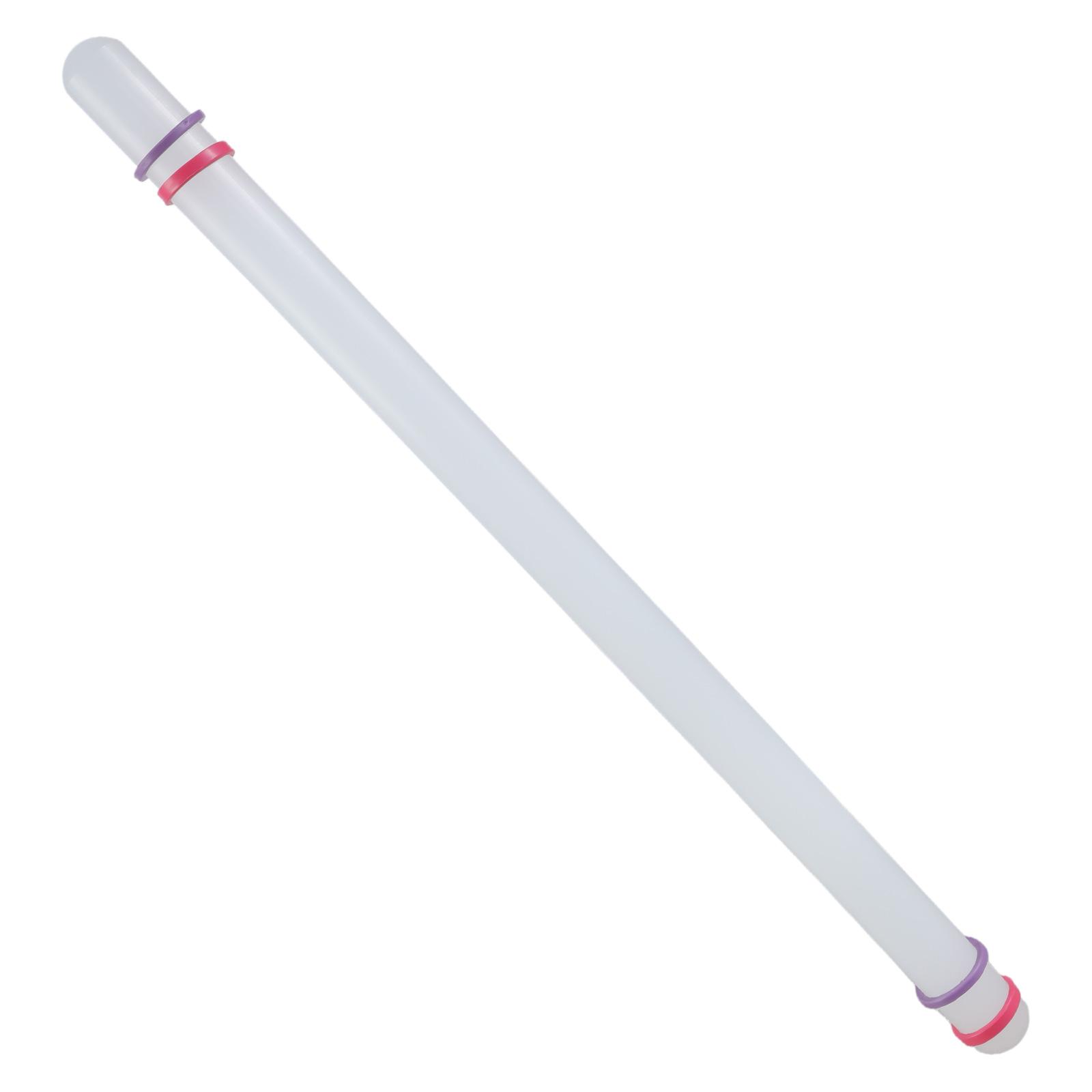 

Multipurpose Rolling Pin for Pastry and Pastas Plastic Dough Roller with Removable Rings Multifunctional Baking Tool C