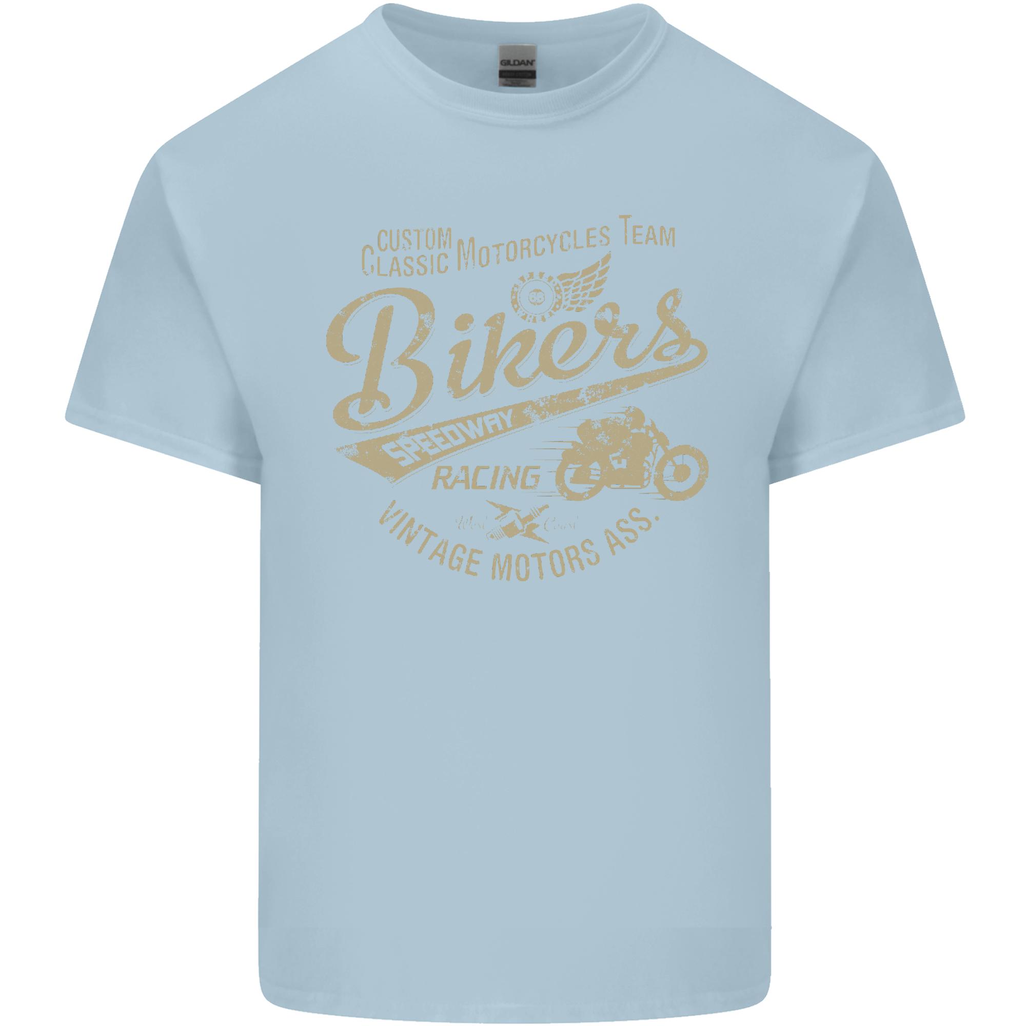 Bikers Speedway Racing Unisexs Light Cotton TShirt S