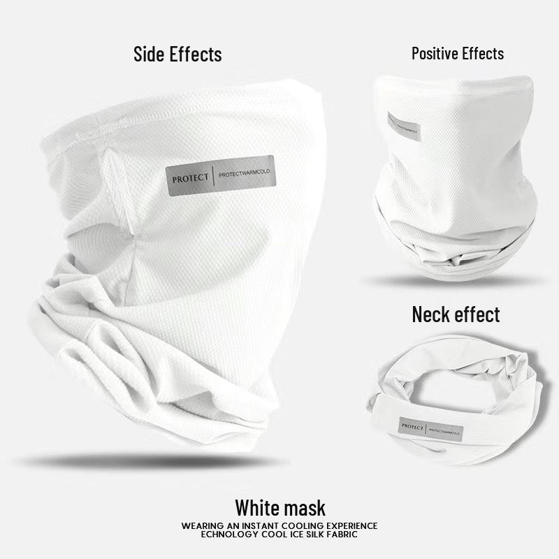 

Солнцезащитный бафф из ледяного шелка для мужчин и женщин - Защита от УФ-лучей для езды на велосипеде, вождения и летних видов деятельности