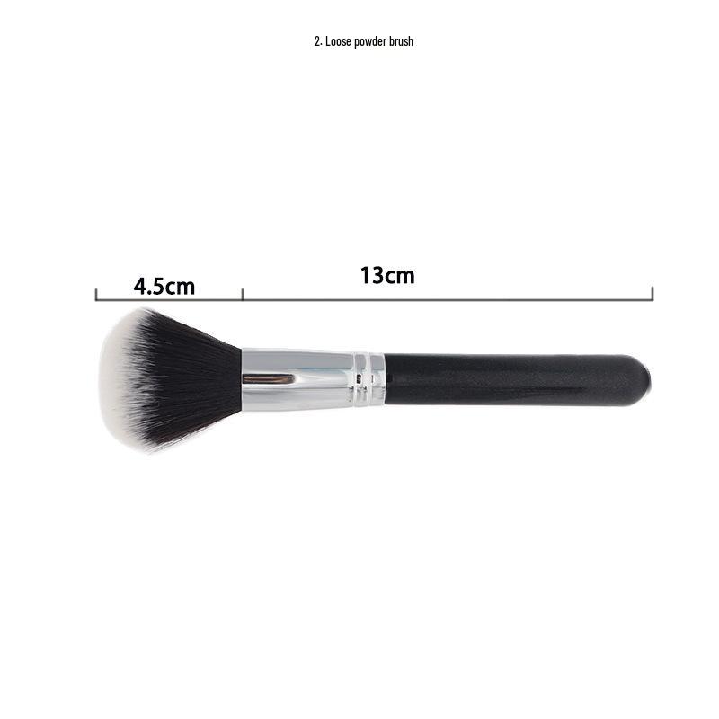 15-teiliges Make-up-Pinselset: Weiche Pinsel mit Puder- und Lidschattenpinseln für die Schönheit.
