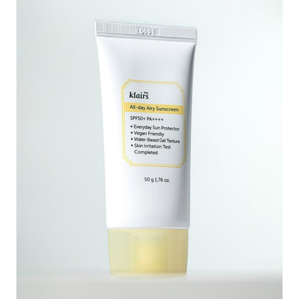 [Klairs] All Day Cover Airy Sonnencreme 50g LSF 50+ PA++++ / Nicht klebrig, Nicht fettig